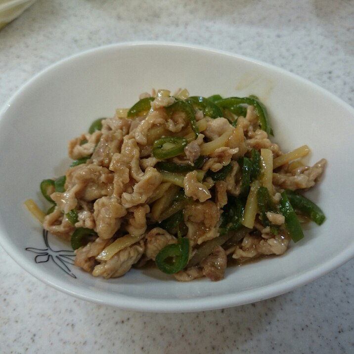 我が家の味!青椒肉絲